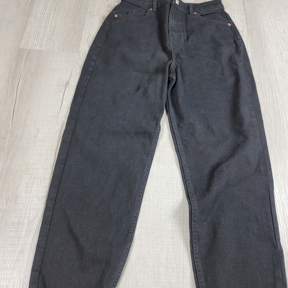 ASOS DESIGN Men's Straight Leg Jean Black - Picture 2 of 7